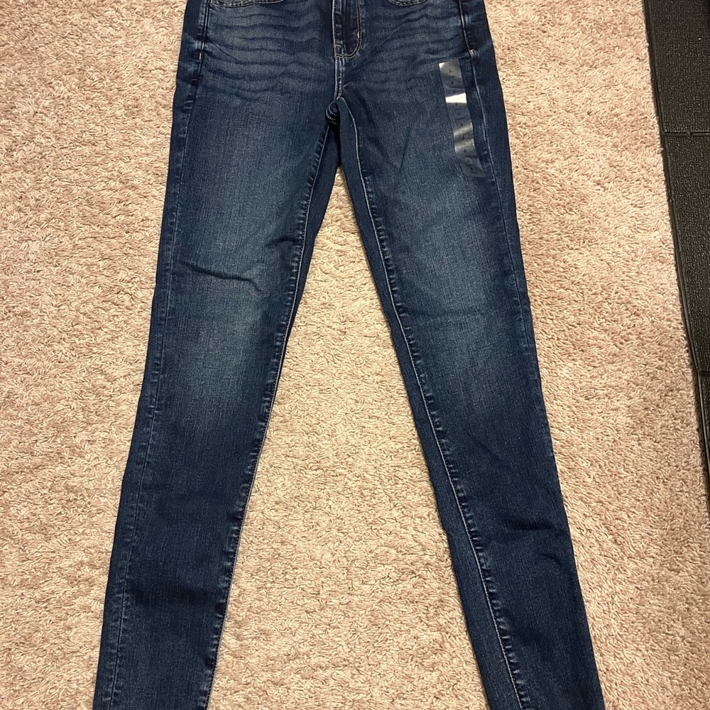 Women's Dark Blue Jeans